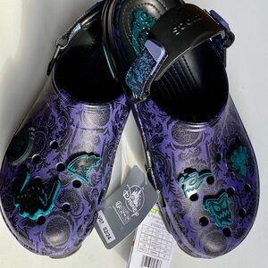 Haunted Mansion Wallpaper Crocs  NWT (M 11)